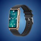 Gold dial with black strap
