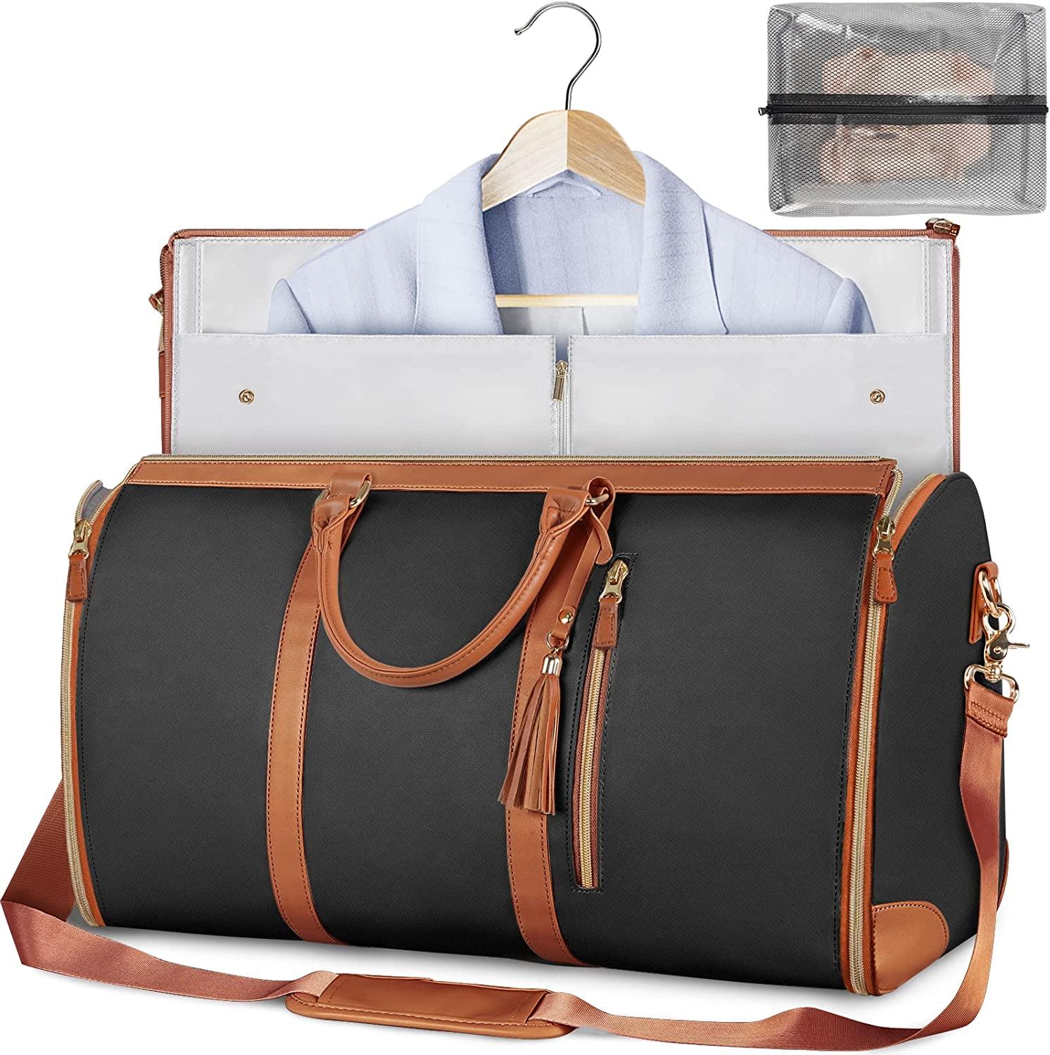 Kalsten | Foldable PU Leather Storage Bag with Ample Space | Stylish Organizer for Wrinkle-Free Garment Care 8
