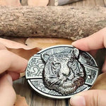 Kalsten | Metal Oval Cowboys Belt Buckle with Hidden EDC Tool | Stylish Accessory for Outdoor Adventures 21