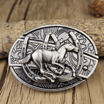 Kalsten | Metal Oval Cowboys Belt Buckle with Hidden EDC Tool | Stylish Accessory for Outdoor Adventures 24