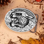 Kalsten | Metal Oval Cowboys Belt Buckle with Hidden EDC Tool | Stylish Accessory for Outdoor Adventures 6