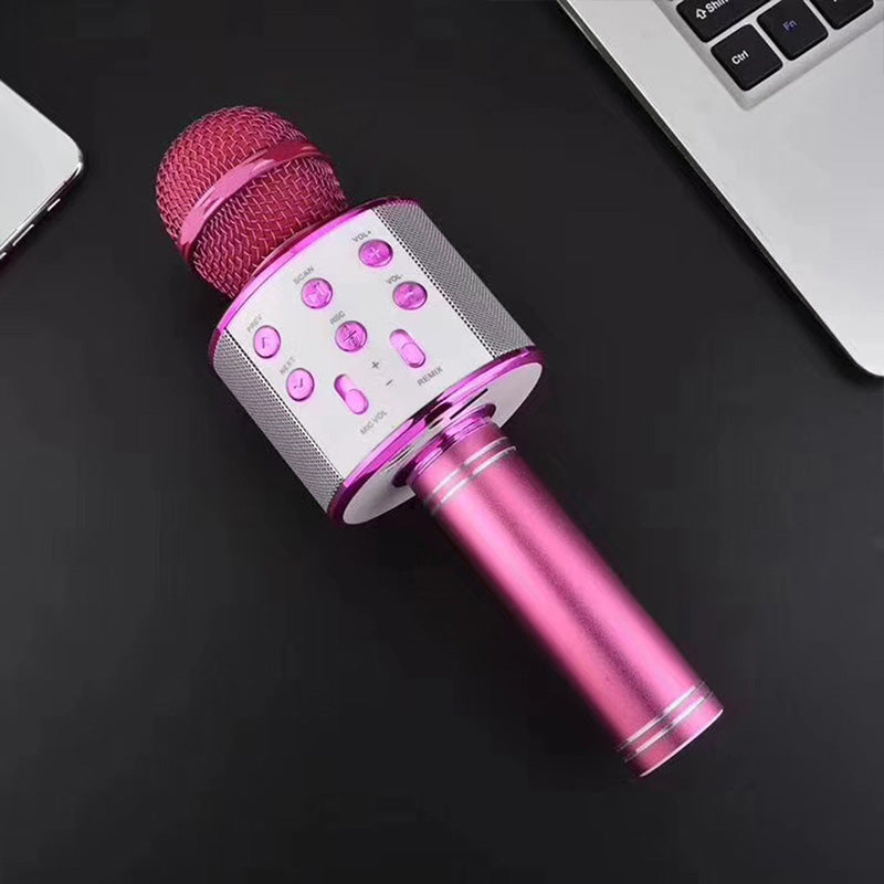 Karaoke Pro | Wireless Karaoke Microphone with Speaker & Voice Modifier | Portable Fun for Music Lovers 4
