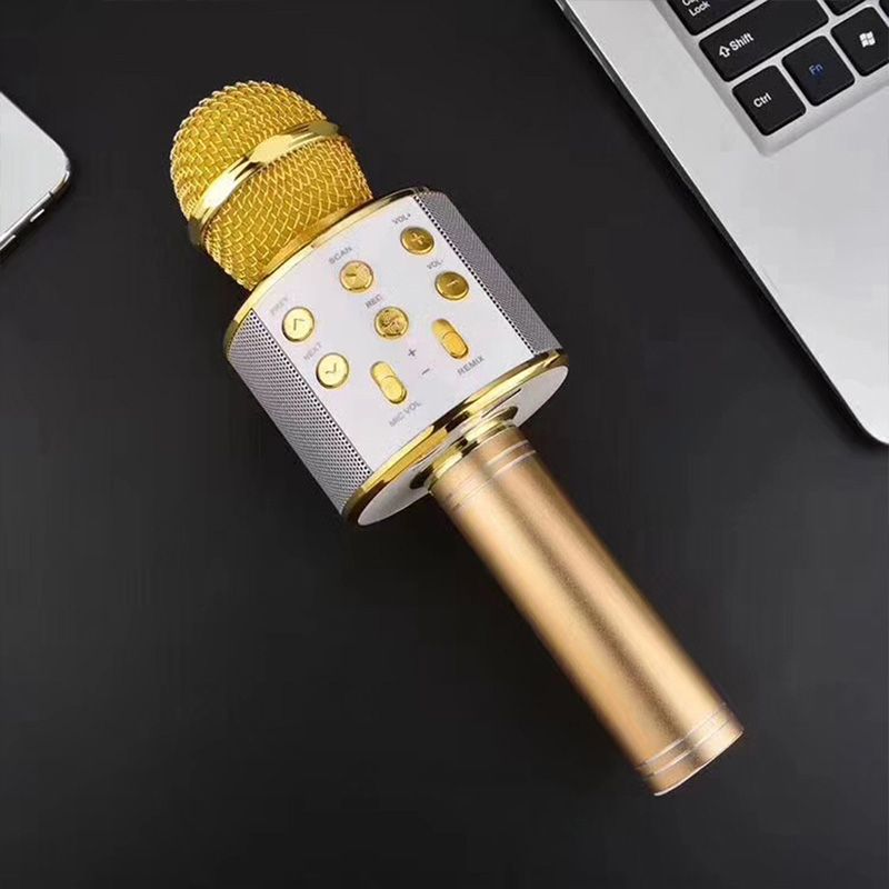 Karaoke Pro | Wireless Karaoke Microphone with Speaker & Voice Modifier | Portable Fun for Music Lovers 9