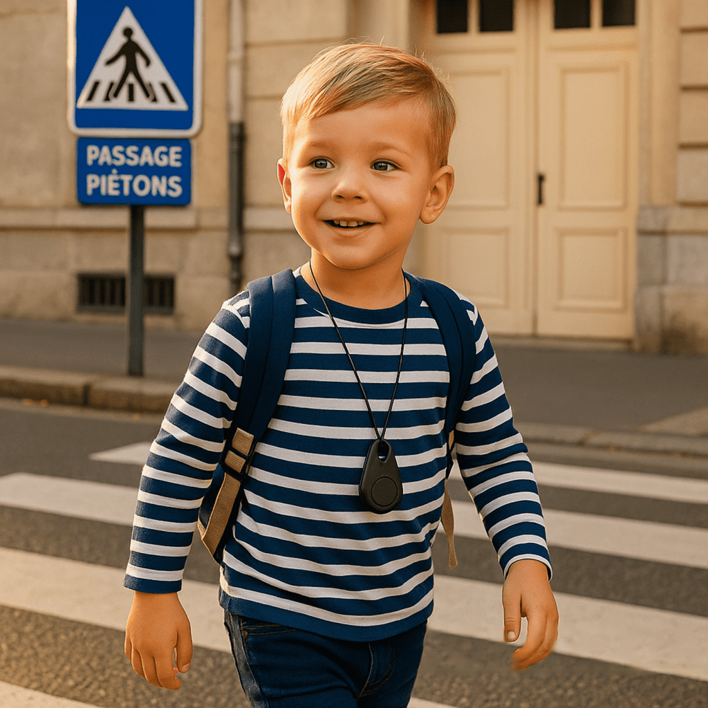 KidiSafe | Child GPS Tracker with Live Location & SOS Alert | Waterproof Design for Everyday Safety 4