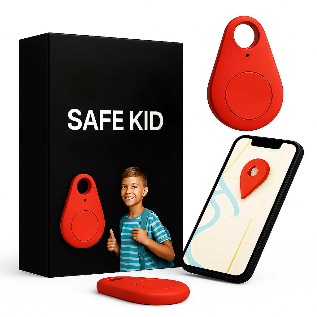 KidiSafe | Child GPS Tracker with Live Location & SOS Alert | Waterproof Design for Everyday Safety 6