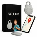 KidiSafe | Child GPS Tracker with Live Location & SOS Alert | Waterproof Design for Everyday Safety 8