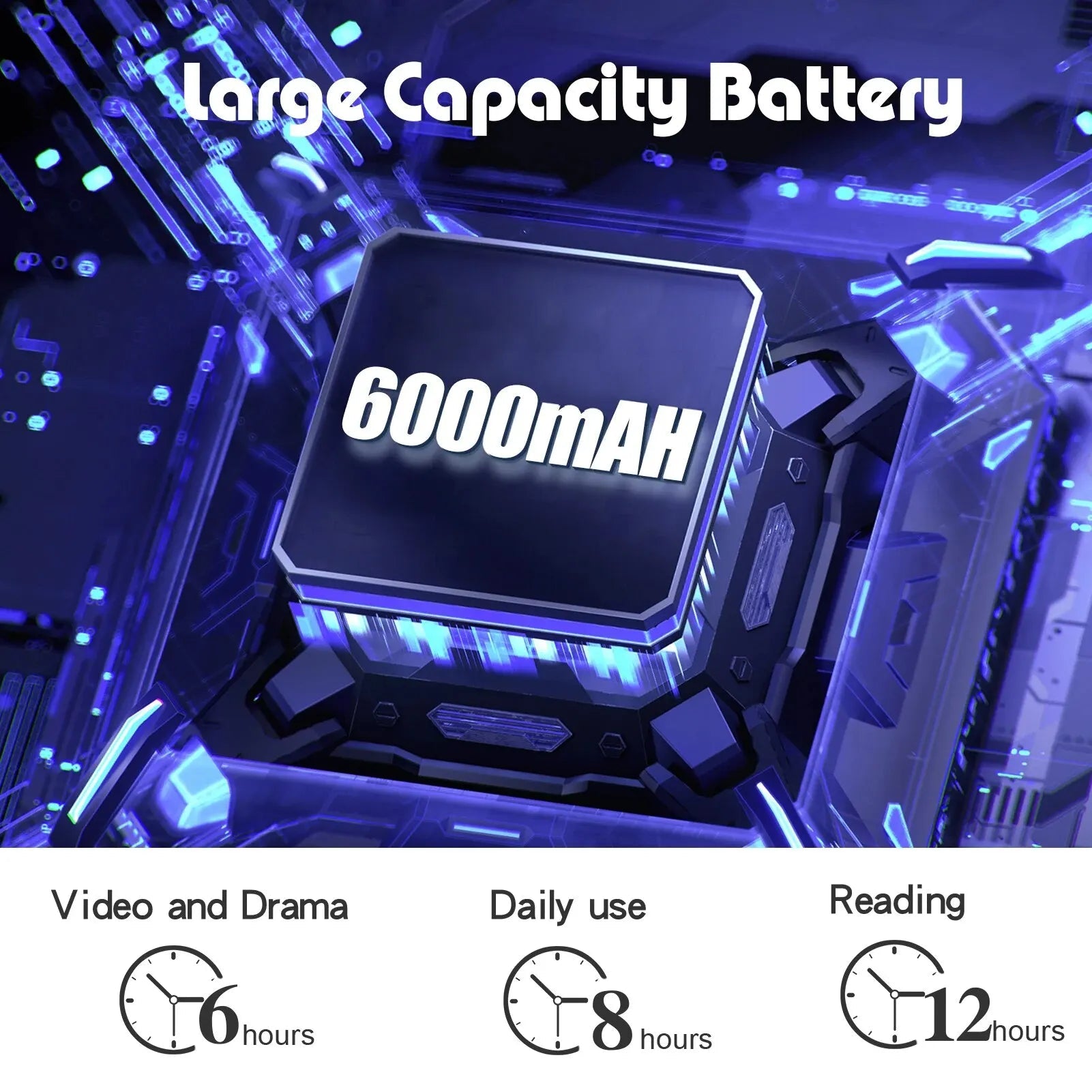 Kids Tablet | HD Display & Quad-Core Performance with Expandable Storage | Durable Design for Learning and Play 4