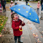 Kids Umbrella for Rain, Cute Cartoon Umbrella for Girls and Boys – image 9