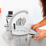 Kitchen Essentials | Rotary Cheese Grater with Ergonomic Handle | Versatile Food Prep Tool for Quick Grating and Slicing 4