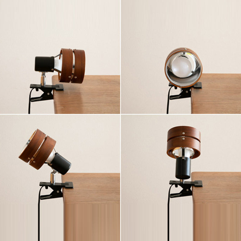 Kiyomizu | Elegant Japanese Wood and Iron Table Lamp for Bedroom 7
