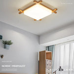 KiyoshiLight | Elegant Modern Japanese Flush Mount Ceiling Lamp 2