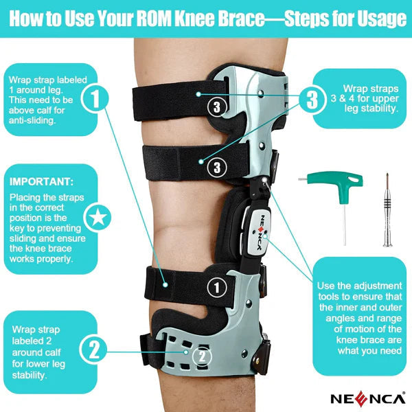 KneeCare Pro | Knee Support Brace with Adjustable Fit & Stabilization | Comfortable Daily Wear for Active Lifestyles 5