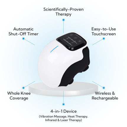 Knee Massager with Heat, Red Light Therapy Device with Vibration for Knee Pain Relief – image 4