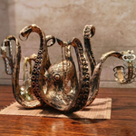 Kraken Collection | Mug Tree Holder with Tentacle Hooks | Elegant Antique Bronze Design for Stylish Kitchen Organization 0