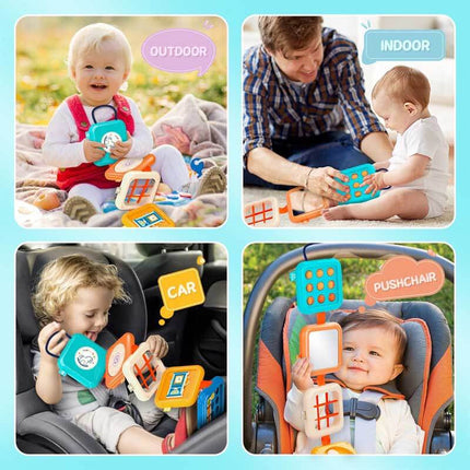 Montessori Toys, Busy Cube for Ages 1-3 – image 5