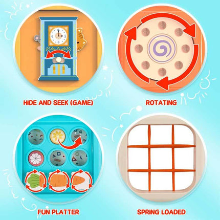 Sensory Toy Activity Cube, Montessori Toddler Toys – image 7