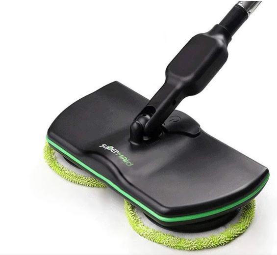 Cordless Electric Broom, Microfiber Mop, Electric Mop for Laminate Floors, Hard Floor Cleaner for Tile and Marble