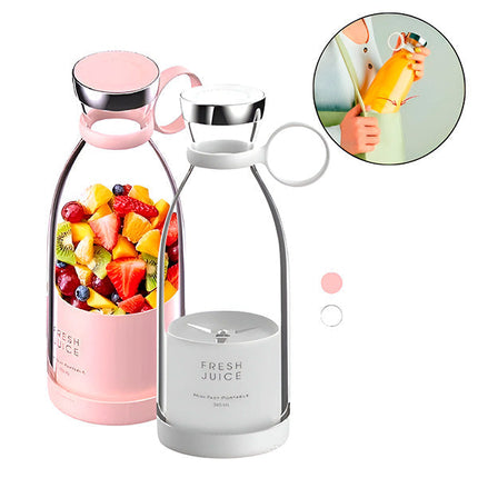 Portable Smoothie Blender, Cordless Blender for Protein Shakes, Rechargeable Personal Blender for Juice on the Go