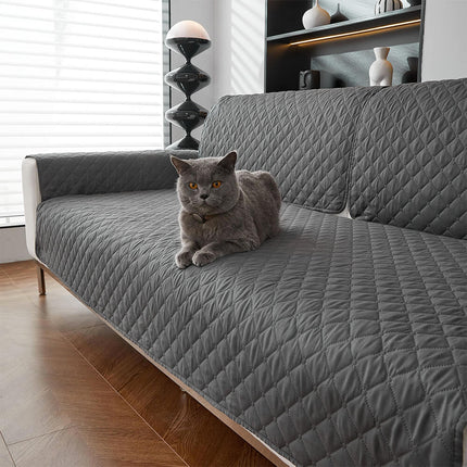 Couch Covers for Dogs, Waterproof Dog Sofa Cover with Pockets, Non Slip Pet Couch Cover for Cats, 3 Seater Sofa Cover