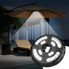 Patio Umbrella Light, Rechargeable LED Umbrella Lights, Cordless Outdoor Lighting for Balcony and Garden