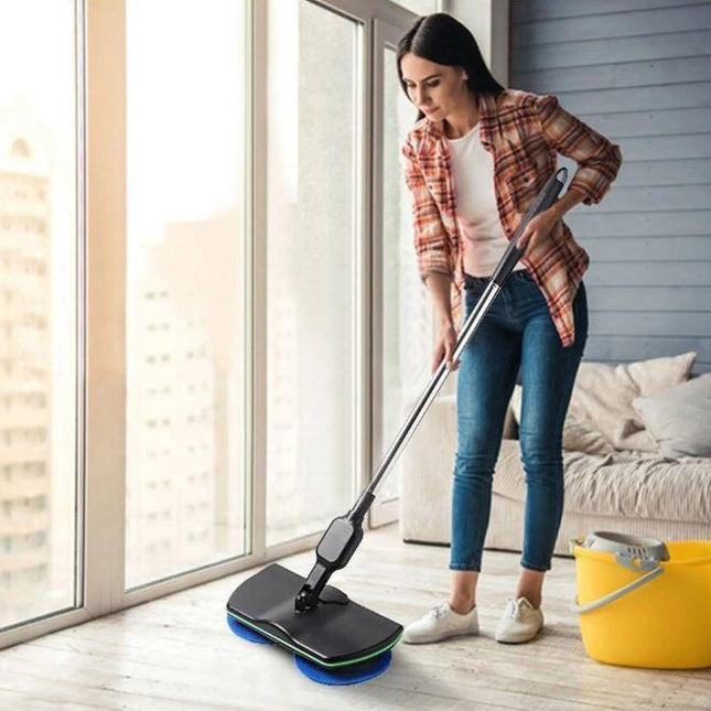 Cordless Electric Broom, Microfiber Mop