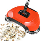 Sweeping Broom with Mop and Rotating Brush, Manual Floor Sweeper – image 4