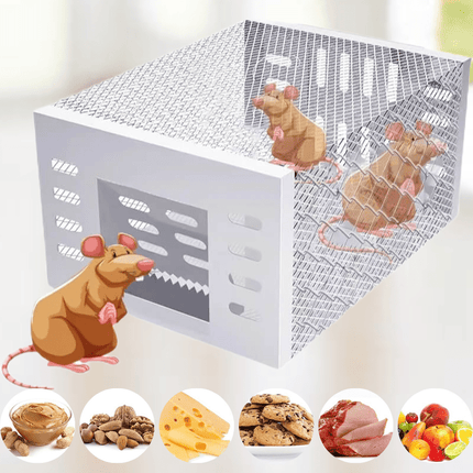 Humane Mouse Trap Live Catch Cage, Reusable Live Mouse Trap for 10 to 15 Mice – image 4