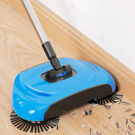 Sweeping Broom with Mop and Rotating Brush, Foldable Hardwood Floor Broom for Tile and Laminate – image 5
