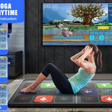 Dance Mat for Kids with 2 Wireless Controllers, Electronic Dance Pad with HDMI and Motion Camera – image 5