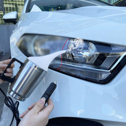 Headlight Restoration Kit with UV Coating, Car Detailing Kit for Foggy Headlight Fix