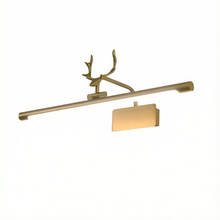 LED Bathroom Vanity Light with 210° Adjustable Head | Antler-Style Design for Targeted Grooming 0