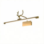 LED Bathroom Vanity Light with 210° Adjustable Head | Antler-Style Design for Targeted Grooming 0