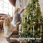 LED Christmas Lights | Battery-Powered Candle Set with Remote Control for Enchanting Holiday Decor 6