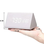 LED Digital Alarm Clock with Voice Control & Temperature Display | Modern Design for Effortless Time Management 5
