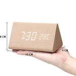 LED Digital Alarm Clock with Voice Control & Temperature Display | Modern Design for Effortless Time Management 6