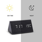 LED Digital Alarm Clock with Voice Control & Temperature Display | Modern Design for Effortless Time Management 8
