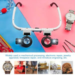 LED Magnifying Glasses with 8x, 15x, and 23x Magnification for Precision Work 4