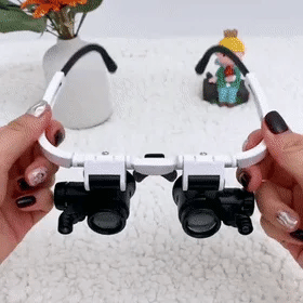 LED Magnifying Glasses with 8x, 15x, and 23x Magnification for Precision Work 6