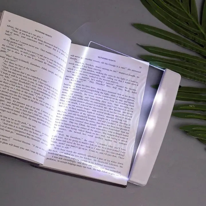LED Reading Lamp Flat Panel with 2 Brightness Levels | Eye Protection for Comfortable Night Reading 0