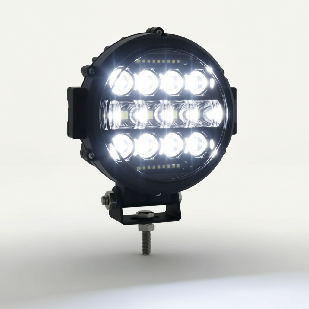 LED Work Light for Vehicles with Durable Aluminum Housing | Reliable Lighting Solution for SUVs and Off-Roads 0