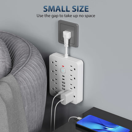 14 in 1 Power Strip with 8 Outlets and 4 USB – image 5