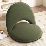 Lambswool Elegance | Stylish Minimalist Foldable Accent Chair 0