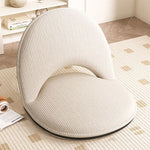Lambswool Elegance | Stylish Minimalist Foldable Accent Chair 10