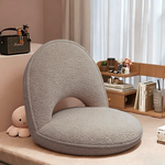 Lambswool Elegance | Stylish Minimalist Foldable Accent Chair 11