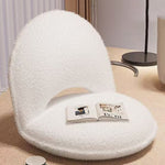 Lambswool Elegance | Stylish Minimalist Foldable Accent Chair 14