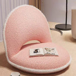 Lambswool Elegance | Stylish Minimalist Foldable Accent Chair 6