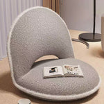 Lambswool Elegance | Stylish Minimalist Foldable Accent Chair 7