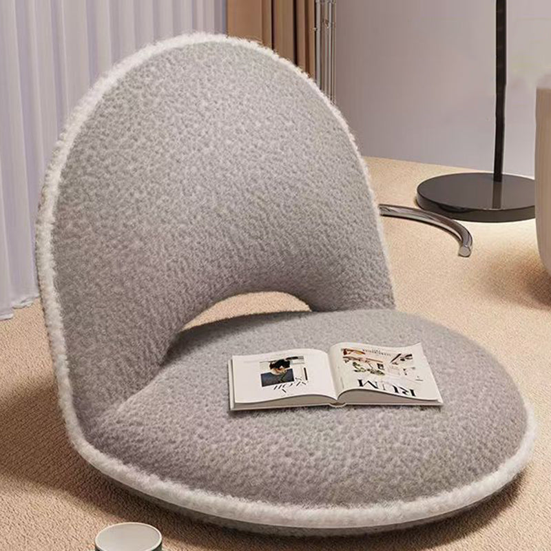 Lambswool Elegance | Stylish Minimalist Foldable Accent Chair 7