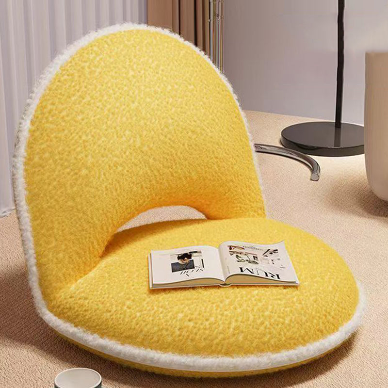 Lambswool Elegance | Stylish Minimalist Foldable Accent Chair 8