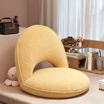 Lambswool Elegance | Stylish Minimalist Foldable Accent Chair 9